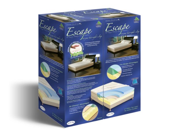 Bed packaging design