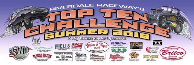 Raceway promotion banner