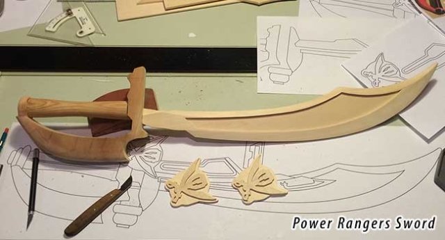 Power Rangers sword for costume