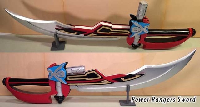 Power Rangers sword for costume