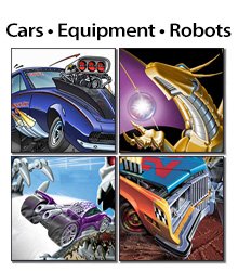 Cars • Equipment • Robots